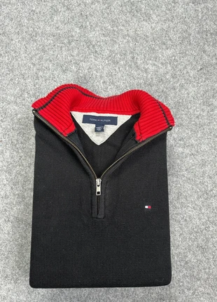 Pull Half zip Tommy Hilfiger , noir , taille S ,     221065, marque: Tommy Hilfiger, état: Très bon état, taille: S, 22,00 €, 23,80 € Protection acheteurs (Pro) incluse