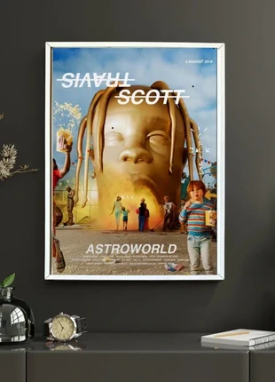 Poster di Astroworld di Travis Scott, marque: Travis Scott, état: Neuf sans étiquette, 15,99 €, 17,49 € Protection acheteurs incluse