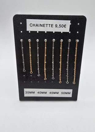 Chaînettes piercing titane doré oreille flat conch tragus helix, brand: ANTIKORP, condizioni: Nuovo senza cartellino, €9.50, €10.68 include la Protezione acquisti
