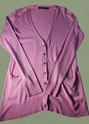 Cardigan long rose lavande Lauren Ralph Lauren femme taille M 💗 boutons siglés élégants, brand: Ralph Lauren, condition: Very good, size: M / 38 / 10, €19.90, €21.60 includes Buyer Protection