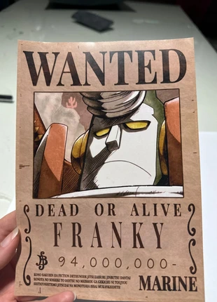 Franky one piece poster, marque: OnePiece, état: Neuf sans étiquette, 2,00 €, 2,80 € Protection acheteurs incluse