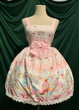 Sweet kawaii coquette Lolita dress, marque: Lolita, état: Très bon état, taille: Taille unique, 24,88 €, 26,82 € Protection acheteurs incluse