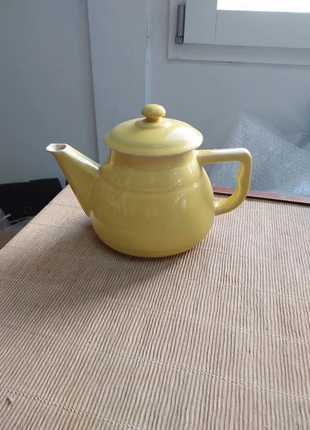 Belle verseuse théière faïence jaune pop B-90 vintage 50 60 tbe, brand: Vintage Chic, condition: Very good, €9.00, €10.15 includes Buyer Protection
