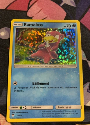 Ramoloss holographique macdo 2019 14/40, marca: Pokémon, estado: Muito bom, €2.00, €2.80 inclui Proteção do Comprador Pro