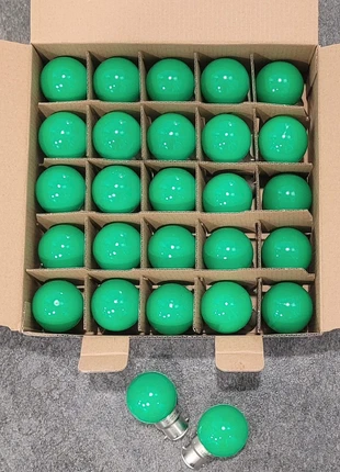 NEUF! Lot 25 ampoules 💡 baïonnette vertes, brand: Guinguette, condition: New with tags, €11.00, €12.25 includes Buyer Protection