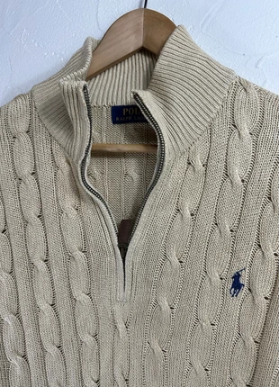 Sweat Pull Zippé Ralph Lauren, marque: Ralph Lauren, état: Très bon état, taille: L, 55,00 €, 58,45 € Protection acheteurs (Pro) incluse