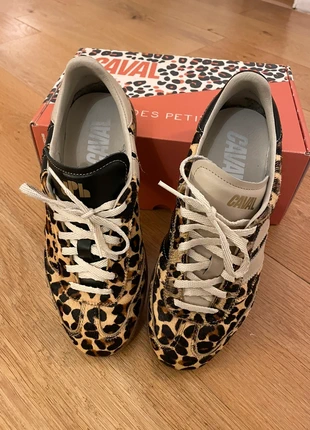 Baskets léopard des petits hauts x caval, marque: Des Petits Hauts, état: Très bon état, taille: 38, 80,00 €, 84,70 € Protection acheteurs incluse