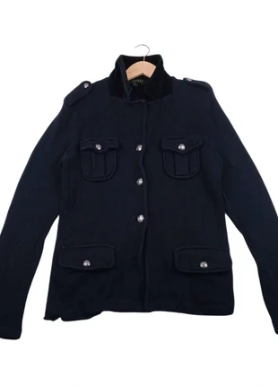 Veste cintrée épaisse col en velours boutons argenté Lauren Ralph Lauren noir - Taille XL, marque: Lauren Ralph Lauren, état: Très bon état, taille: XL / 42 / 14, 39,90 €, 42,60 € Protection acheteurs (Pro) incluse