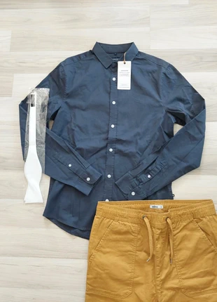 Chemise slim homme noire marine taille S Bonobo, marca: Bonobo, estado: Novo com etiquetas, tamanho: S, €15.00, €16.45 inclui Proteção do Comprador