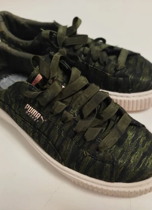 puma camouflage kaki baskets femme taille 38 street style tendance c&-ç, marca: Puma, estado: Muito bom, tamanho: 38, €15.00, €16.45 inclui Proteção do Comprador