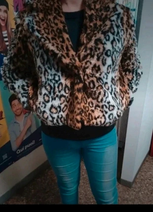 Cappotto corto donna maculato leopardato bottoni elegante taglia M caldo autunno inverno, marque: Fashion, état: Neuf sans étiquette, taille: M / 38 / 10, 10,00 €, 11,20 € Protection acheteurs incluse