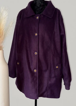 🧥 Manteau violet foncé Gabriella Vicenza – Taille 54/58, marke: gabriella vicenza, zustand: Sehr gut, größe: 9XL / 58 / 30, 40,00 €, 42,70 € inklusive Vinted-Käuferschutz