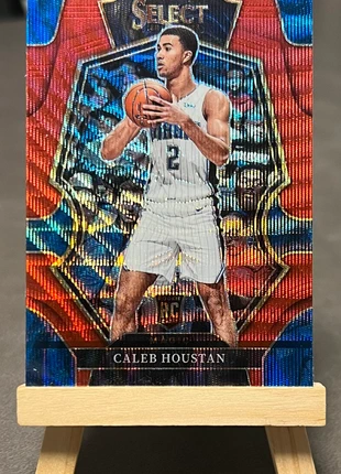 Carte Caleb Houstan Panini Select Premier Level Red Wave Prizm RC, marque: Panini, état: Très bon état, 3,50 €, 4,38 € Protection acheteurs incluse