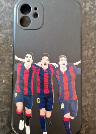 Telefoonhoesje Barça voor oa Iphone11, merk: onbekend, staat: Heel goed, € 5,00, € 5,95 inclusief Kopersbescherming