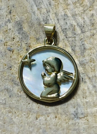 Pendentif Ange en plaqué or et nacre, marca: pendentif ange et nacre, estado: Nuevo sin etiquetas, 10,00 €, 11,20 € Protección al comprador Pro incluida