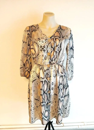 Magnifique robe imprimée python Made in italy, marque: Made In Italy, état: Très bon état, taille: Taille unique, 10,00 €, 11,20 € Protection acheteurs incluse