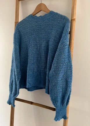 Pull bleu, marca: Kiabi, estado: Muy bueno, tamaño: L / 40 / 12, 2,00 €, 2,80 € Protección al comprador incluida