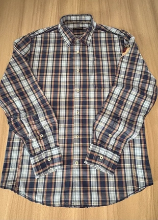 Chemise Napapijri bleue à carreaux – Écusson manche – Taille XL – 100% coton, brand: Napapijri, condition: Very good, size: XL, €17.90, €19.50 includes Buyer Protection Pro