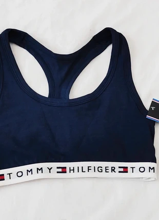 Tommy Hilfiger Top Blu Logato, marca: Tommy Hilfiger, estado: Nuevo con etiquetas, tamaño: S, 15,00 €, 16,45 € Protección al comprador incluida