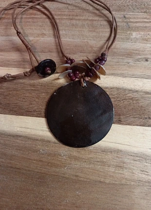 Boho Chic hippy necklace button clasp vgc, brand: Boho Chic, condition: Very good, £1.00, £1.75 includes Buyer Protection