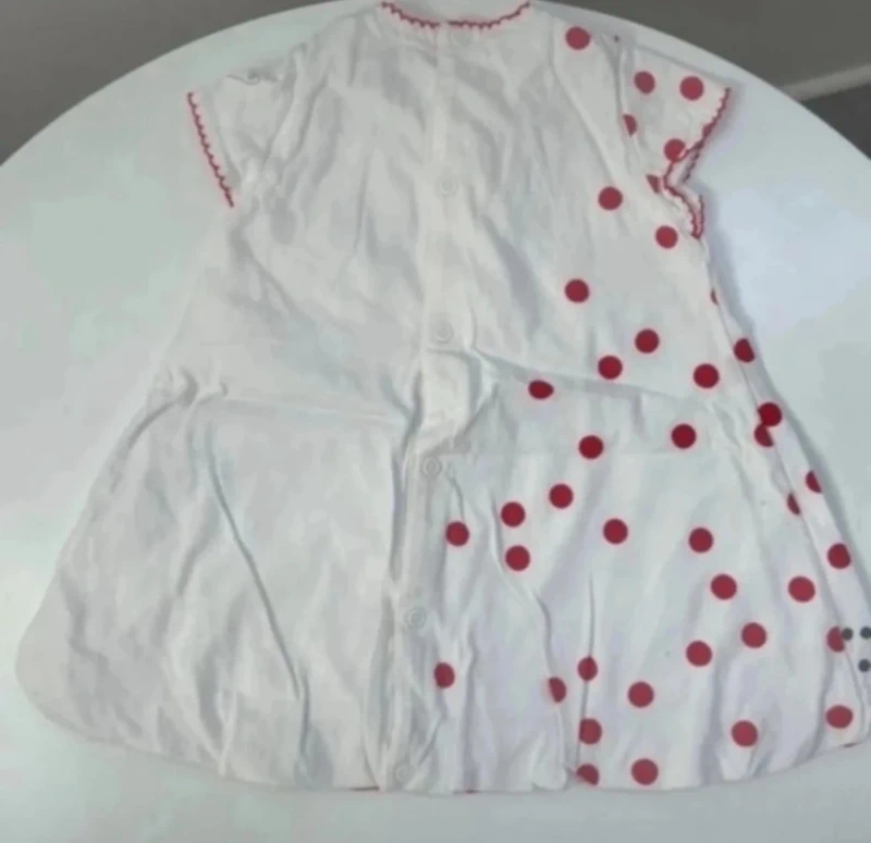 Catimini ensemble robe et bloomer bébé fille 6 mois - photo numéro 6