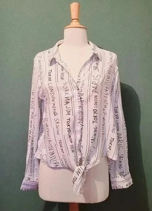 *Chemise blanche FB Sister inscriptions villes Taille S, marque: FB Sister, état: Neuf sans étiquette, taille: S / 36 / 8, 10,50 €, 11,73 € Protection acheteurs incluse