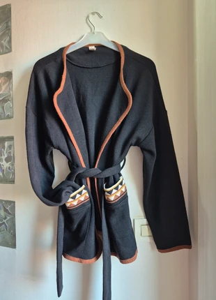 Cardigan con dettaglio etnico Y Two, marque: Y.Two, état: Très bon état, taille: M / 38 / 10, 8,00 €, 9,10 € Protection acheteurs incluse