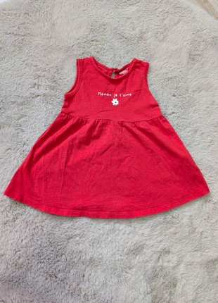 Robe Kiabi 9 mois – rouge “Maman je t’aime” très bon état, brand: Kiabi, condition: Very good, size: 9-12 months / 74 cm, €3.00, €3.85 includes Buyer Protection