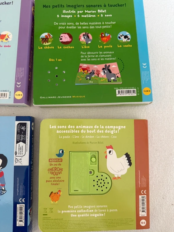 Lot de 4 livres musical et sensoriel - photo numéro 5