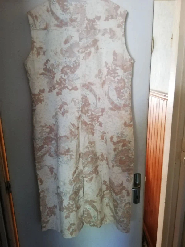 🌸 Chemise Sans Manche Fédora - Taille 46, Motif Fleuri, Boutons-Pression - photo numéro 2