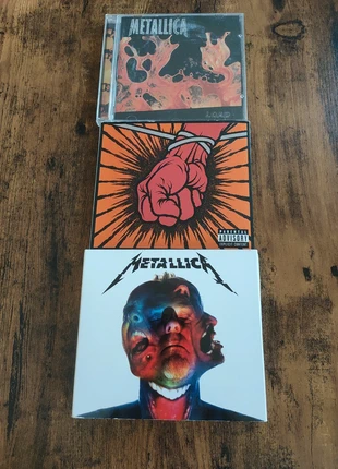 Metallica Load + St.anger (cd + dvd) + Hardwired to self destruct (cd + DVD), condition: Good, €15.00, €16.45 includes Buyer Protection