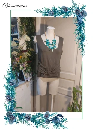 Débardeur apostrophe 44 ''F16'', marca: Apostrophe, estado: Novo sem etiquetas, tamanho: XXL / 44 / 16, €6.00, €7.00 inclui Proteção do Comprador