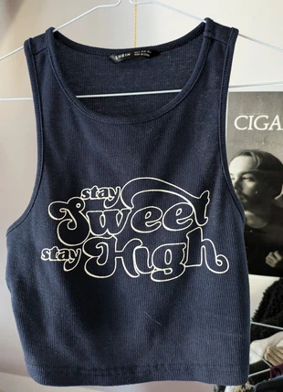 Crop top, merk: Shein, staat: Goed, maat: S / 36 / 8, € 1,00, € 1,75 inclusief Kopersbescherming