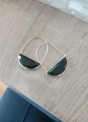 Boucle d'oreille cerceaux noir, marca: Noir, estado: Muito bom, €4.25, €5.16 inclui Proteção do Comprador