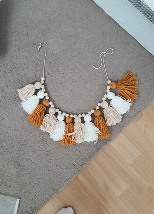 Holzperlen Girlande, merk: NO LABEL, staat: Heel goed, € 2,00, € 2,80 inclusief Kopersbescherming