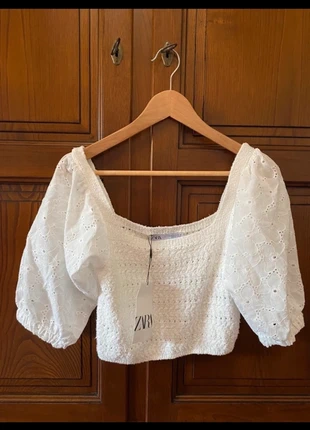 Top estilo boho Zara - NOVO, marque: Zara, état: Neuf avec étiquette, taille: M / 38 / 10, 21,00 €, 22,75 € Protection acheteurs incluse