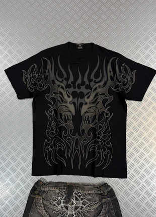 Y2k graphic tee japanese tribal style 2000s demon rare piece - streetwear - opium style, marca: Vintage Dressing, estado: Muy bueno, tamaño: L, 35,00 €, 37,45 € Protección al comprador Pro incluida