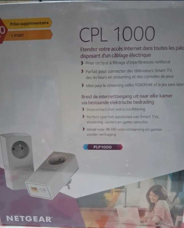 Prises CPL Netgear 1000