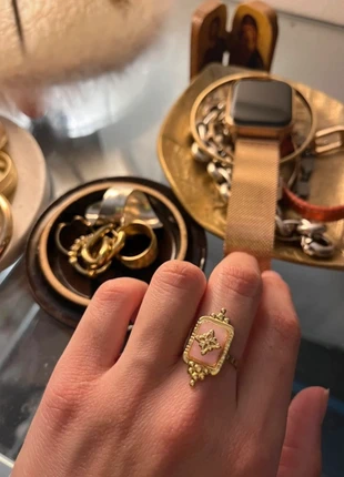 Bague acier inoxydable, marque: acier inoxydable, état: Très bon état, taille: Ajustable, 7,00 €, 8,05 € Protection acheteurs incluse