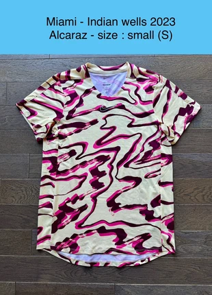 Miami - Indian wells 2023 - polo de tennis Nike - Alcaraz - taille S - tres bon état, merk: Nike, staat: Heel goed, maat: S, € 54,99, € 58,44 inclusief Kopersbescherming Pro