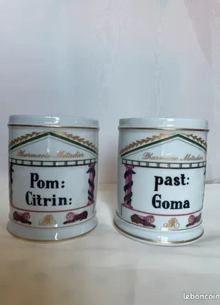 Pots apothicaire pharmacie, merk: Limoges France, staat: Veelgebruikt, € 20,00, € 21,70 inclusief Kopersbescherming