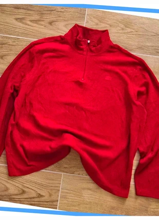 Polaire rouge Starter – col zippé unisexe, brand: Starter, condition: Very good, size: XL, €14.00, €15.40 includes Buyer Protection