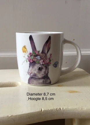 Beker mok haas konijn Pasen Easter, merk: Easter, staat: Heel goed, € 7,50, € 8,58 inclusief Kopersbescherming