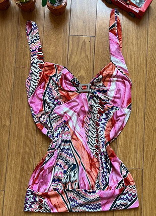 Abstract Y2K Rhinestone Top – Britney Spears Vibes | Bradscore, marke: Vintage Dressing, zustand: Sehr gut, größe: S / 36 / 8, 14,99 €, 16,44 € inklusive Vinted-Käuferschutz