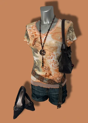 Top mesh y2k, marca: Vintage, estado: Muy bueno, tamaño: M / 38 / 10, 12,00 €, 13,30 € Protección al comprador Pro incluida