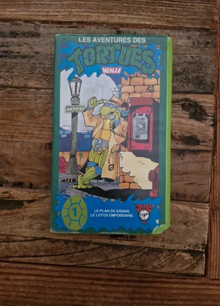 Vhs les aventures des tortues ninja le plan de krang, zustand: Zufriedenstellend, 4,00 €, 4,90 € inklusive Vinted-Käuferschutz