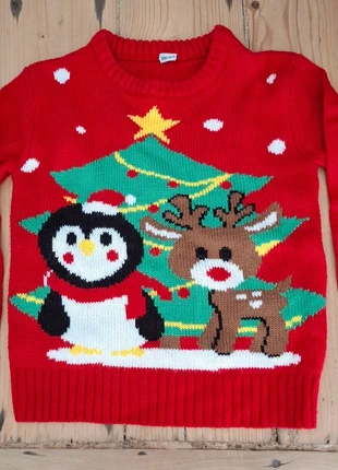 Kersttrui, staat: Goed, maat: 3 jaar / 98 cm, € 2,00, € 2,80 inclusief Kopersbescherming