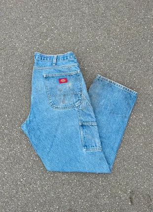 Pantalon dickies single knee workwear baggy bleu vintage - Taille 36x32, marke: Dickies, zustand: Sehr gut, größe: W36 | DE 52, 25,00 €, 26,95 € beinhaltet Vinted-Käuferschutz Pro