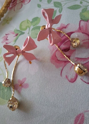 Boucles d'oreilles noeuds, staat: Heel goed, € 3,90, € 4,80 inclusief Kopersbescherming