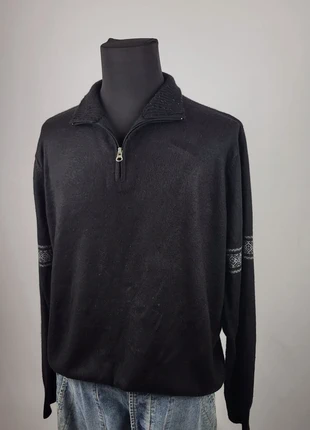 Pull Dockers noir XL homme col montant zippé manches longues maille vintage casual confortable, marke: Dockers, zustand: Sehr gut, größe: XL, 9,00 €, 10,15 € beinhaltet Vinted-Käuferschutz Pro